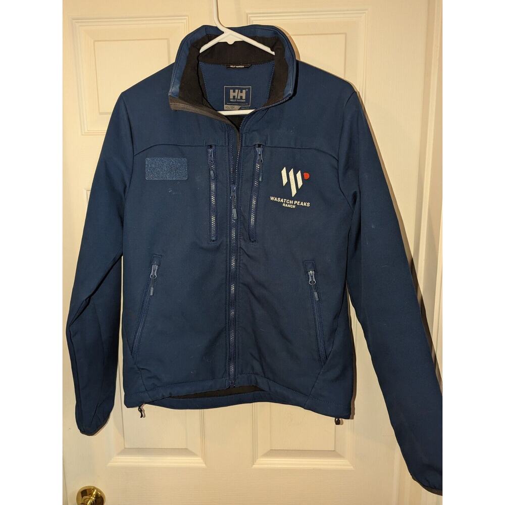 Helly Hansen Women's XS Blue ski jacket Softshell Exclusive Ski Ranch Utah